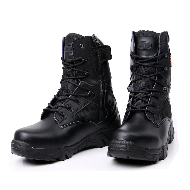 Men's High-Top Military Boots