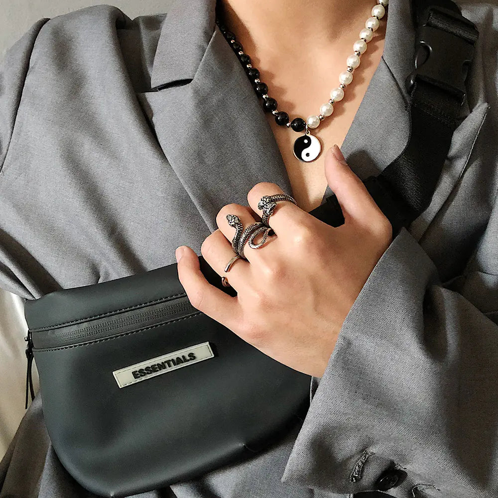 Personalized Snake Fashion Ring with Unique Wrapping