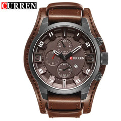 CURREN Men's Luxury Quartz Military Sports Watch 8225