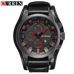 CURREN Men's Luxury Quartz Military Sports Watch 8225