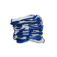 Nylon Work Gloves with Nitrile Coating for Grip