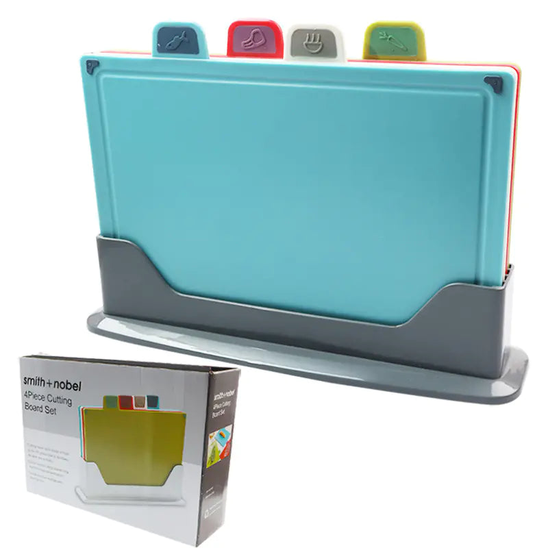 Four-Piece Set of Thickened Plastic Cutting Boards